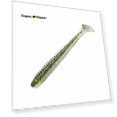 Приманка съедобная Keitech Swing Impact 4", цвет #416 Silver Flash Minnow