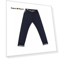Джинсы PLNB Jeans, размер 31/34, синий