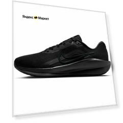 Кроссовки NIKE Downshifter 13, полнота F, размер 9 US, черный 003