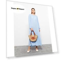 Платье LC Waikiki, размер 44, blue