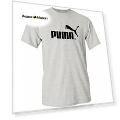 Футболка PUMA, размер S, серый 1
