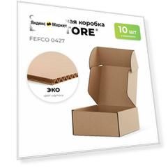 Самосборные картонные коробки BOXSTORE 0427 T24E МГК цвет: эко/бурый - 10 шт. внутренний размер 19x11x10 см 19х11х10 см упаковка: коробка