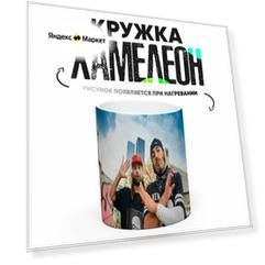 Кружка Хамелеон Чипинкос и Дядя Джей 330 мл