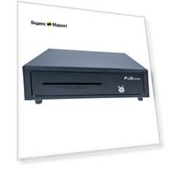 Денежный ящик PОScenter 16EM 410x415x100 механический, PUSH, черный