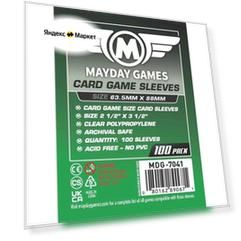 Стандартные прозрачные проктекторы MayDay (Cart Game) 100 шт