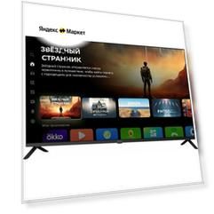 Телевизор Digma DM-LED43SBB36, 43", FULL HD, Smart TV, черный