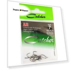 Крючок "Catcher" AJI Size 7 (1 пакетик)