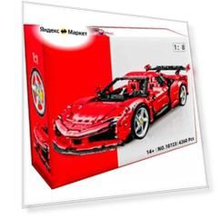 Конструктор Феррари Ferrari SF90 1:8, 4260 деталей / Совместимый с Technic