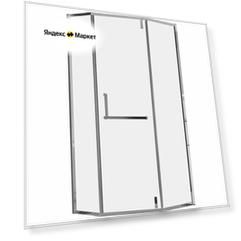 Душевой уголок RGW Hotel HO-084 (1000х1000х1950) трапеция, ст. 8мм прозрачное/хром 350608400-11