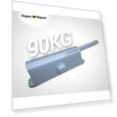 Дверной доводчик Porter/(Diplomat) 603A, 90КГ, серебро