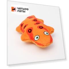 Petmax Игрушка для кошек Саламандра с кошачьей мятой, 10х6х4 см
