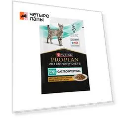 PRO PLAN® Влажный корм (пауч) для кошек при расстройствах пищеварения, с курицей, 85 гр.