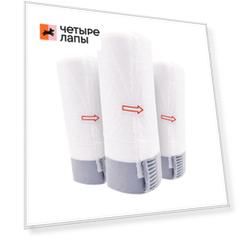 Petree Пакеты для мусора в автоматическом лотке, 3 рулона