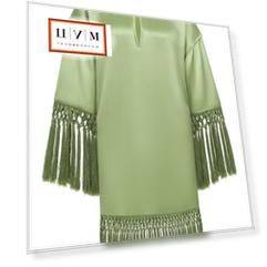 Атласное платье Valentino