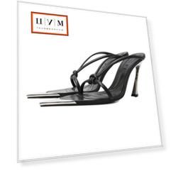 Кожаные мюли Fang 95 Mugler