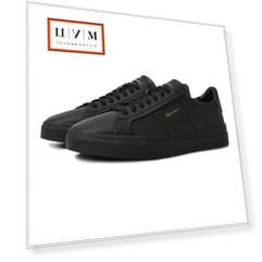Кожаные кеды Santoni