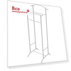 Напольная костюмная вешалка Nika НИКА ВКН2 ВКН2/МБ матовый белый