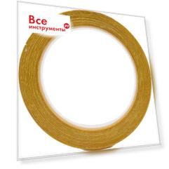 Двухсторонняя липкая лента SV Tapes 8620 LT R6, 6 мм, 25 м, с каучуковым клеем 86206.25