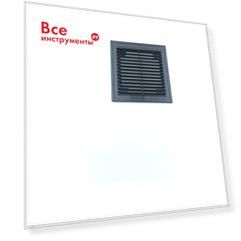 Вентиляционная вытяжная решетка ВИЕНТО 2525ВР-черный