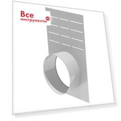 Торцевая стальная заглушка для бетонных лотков bgf Gidrolica 22221