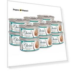 PETTRIC CHERIE GRAIN FREE TUNA беззерновые для взрослых кошек с тунцом в подливе банка 80 гр 80 гр х 12 шт