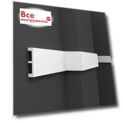 Декоративные бруски/рейки ПРАЙМДЕКОР IX профиль B80, из HiXPS серия iX, 2 м 22800