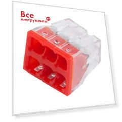 Строительно-монтажная 6-проводная клемма General Lighting Systems GTER6-06-P СМК 800426
