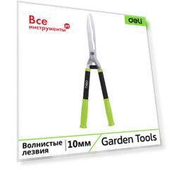 Садовые ножницы DELI dl2806 520 мм, сталь 55с, максимальный диаметр реза 10 мм 114791