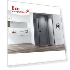 Душевой уголок Cezares BELLAGIO-AH-1-140/100-C-NERO
