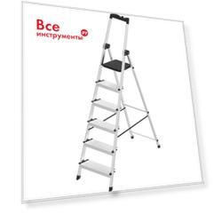 Алюминиевая стремянка Zalger 211-6
