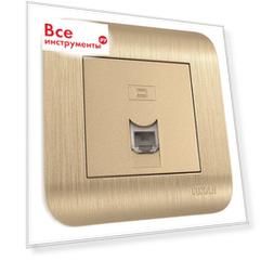 Телефонная розетка Luxar Deco 4606400620440