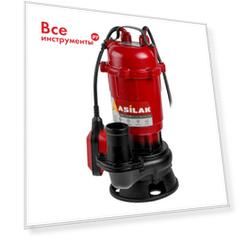 Погружной насос для грязной воды ASILAK SLP-1500 AS4410-1