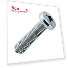 Оцинкованный винт МЕТАЛЛСЕРВИС M4x8 DIN 7985 500 шт. МС 1266912