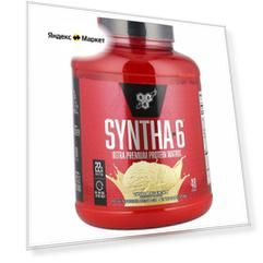 BSN, Syntha-6, протеиновая матрица премиального качества, со вкусом ванильного мороженого, 2,27 кг (5 фунтов)