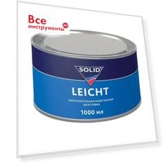 Наполнительная облегченная шпатлевка SOLID LEICHT 310.1000