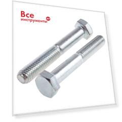Оцинкованный болт ЦКИ DIN 931, М6x35 мм, 8.8, SW10, аналог ГОСТ 7798-70, 200 шт. 3300