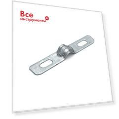 Металлическая двухлапковая скоба Промрукав PR13.02393