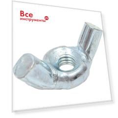 Оцинкованная барашковая гайка STARFIX М4, DIN315, 100 шт. SMP1-15682-100