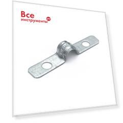 Металлическая двухлапковая скоба Промрукав PR13.02432