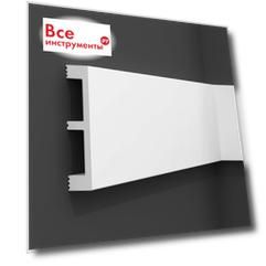 Декоративные бруски/рейки ПРАЙМДЕКОР IX профиль B100 из HiXPS, серия iX, 2 м 22900