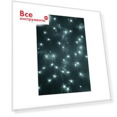 Гирлянда Neon-Night ДОЖДЬ занавес 1,5х1 м, прозрачный ПВХ, 96LED белые IP20 235-025