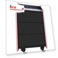 Тумба для игрового компьютерного стола VMMGame CASE 40 BLACK PINK CS-1BKPK