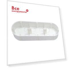 Коробка для трехместной рамочно-узловой сборки для бетона и кирпича BYLECTRICA К-214
