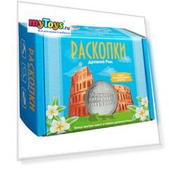 Набор Настоящие раскопки "Древний Рим", с монетами
