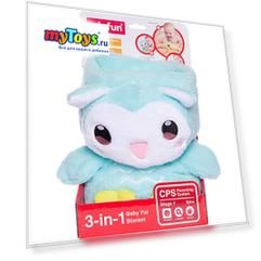 Мягкая игрушка 3 в 1 WinFun Сова