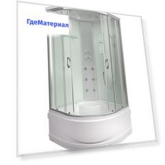 Душевая кабина MIRWELL MRL903-31 900х900х2150 мм с высоким поддоном с крышей