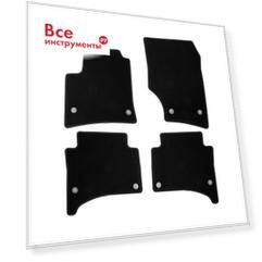 Коврики в салон klever econom volkswagen touareg 2002-2010, внед., 4 шт. klever01510101200k