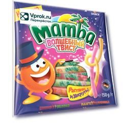 Конфеты Mamba жевательные волшебный твист 150г