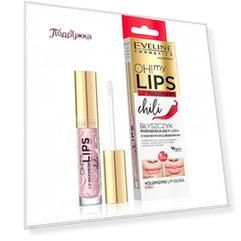 Блеск для губ EVELINE OH! MY LIPS для увеличения объема с перцем чили 4,5 мл