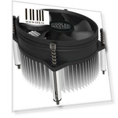 Cooler Master CPU Cooler I50C PWM, Intel 115*, 84W, AlCu, 4pin